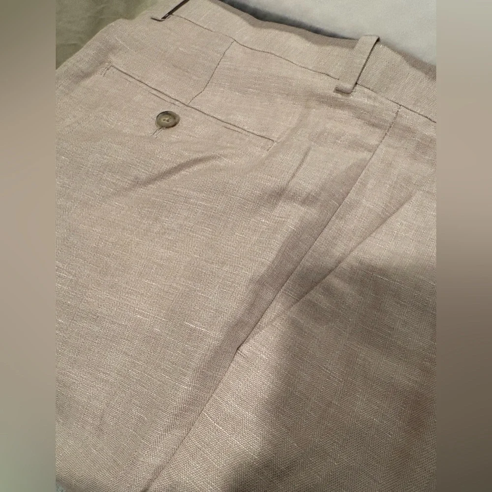 NWT Perry Ellis Linen Dress Slacks